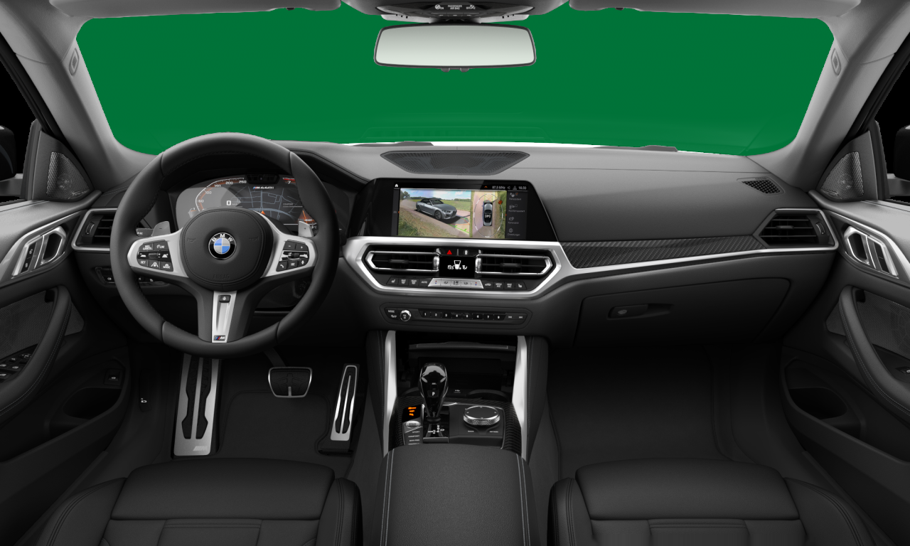 Interior of BMW M440i xDrive (G23), VIN WBA61AT080CM30833