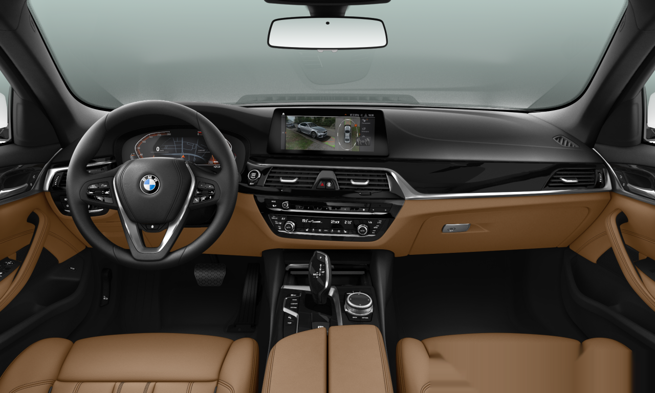 Interior of BMW 520d xDrive (G30), VIN WBA31DW08LCE05969