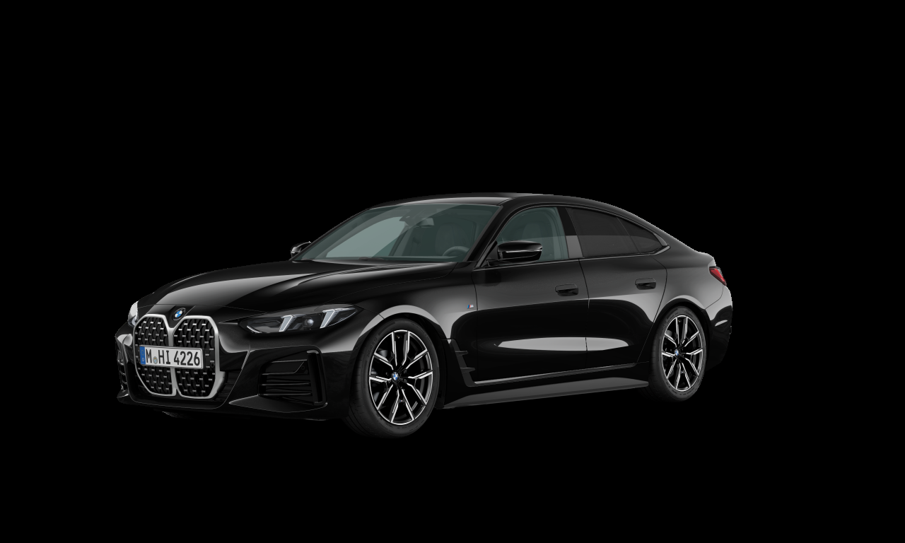 Exterior of BMW 420i (G26 (MUE)), VIN WBA11HC0X0FV41840