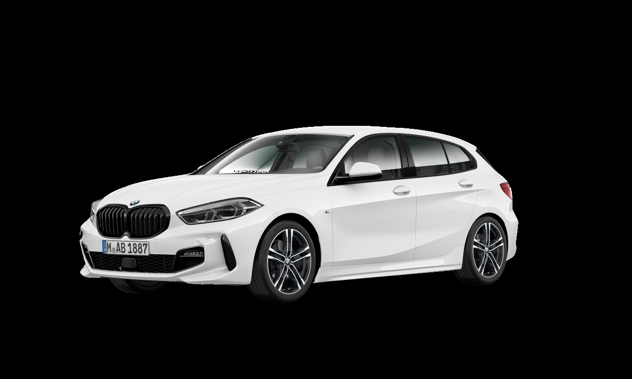Exterior of 2022 BMW 118i (F40), VIN WBA7K310707M01381