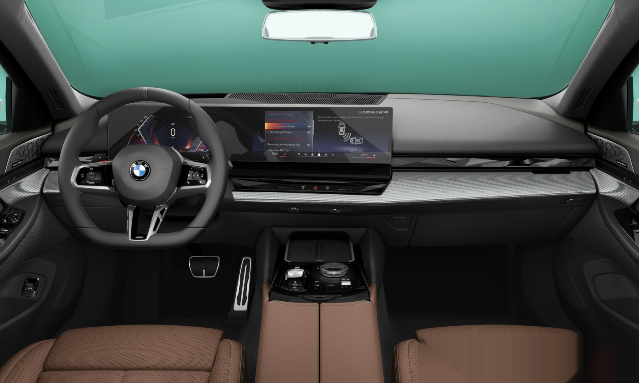 Interior of BMW 530i xDrive (G60), VIN WBA51FJ06TCW13552