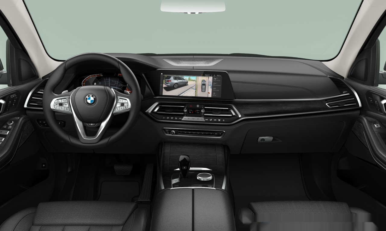Interior of BMW X7 xDrive40i (G07), VIN 5UXCW2C04N9N06449