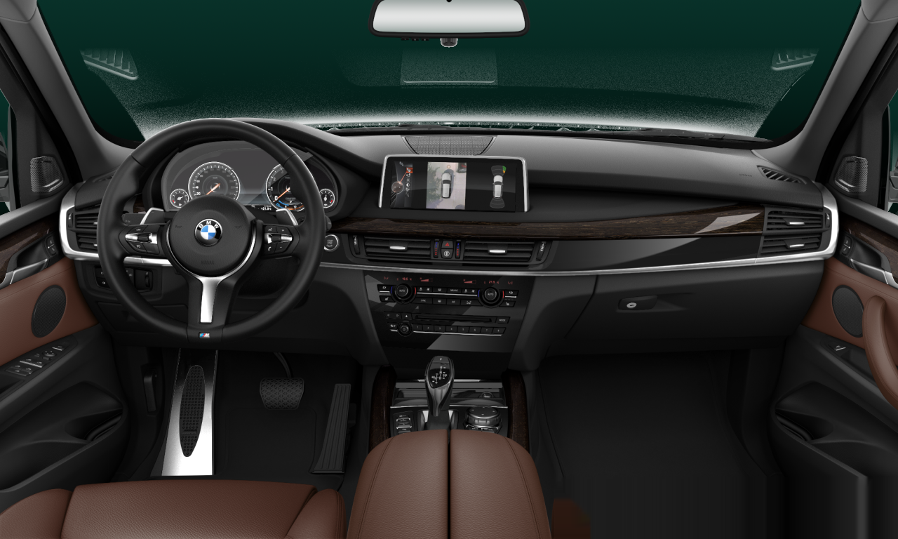 Interior of BMW X5 xDrive35i (F15), VIN 5UXKR0C59G0S94531