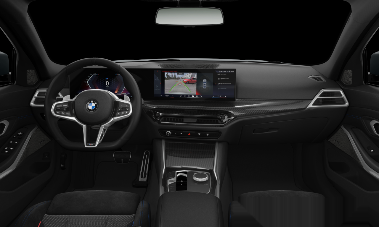 Interior of BMW 318i (G20 (MUE)), VIN WBA28FF0408F43865