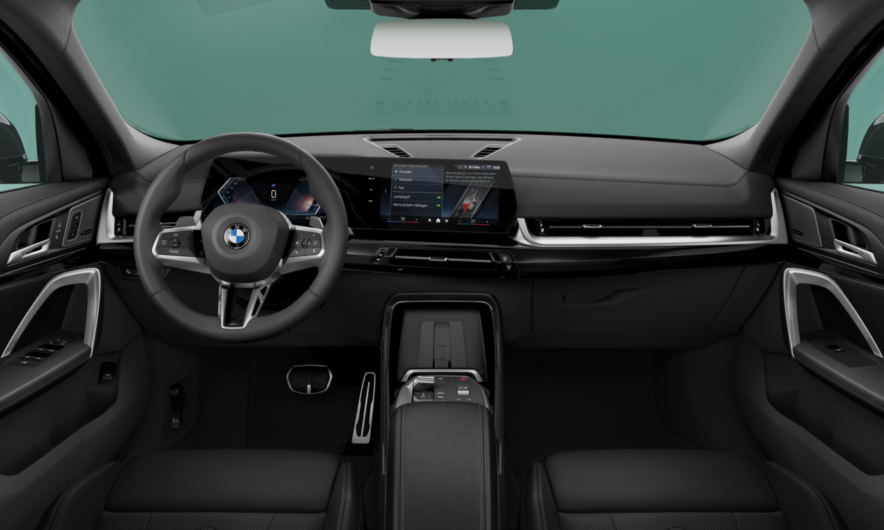 Interior of BMW X2 xDrive20d (U10), VIN WBA51GN0205447398