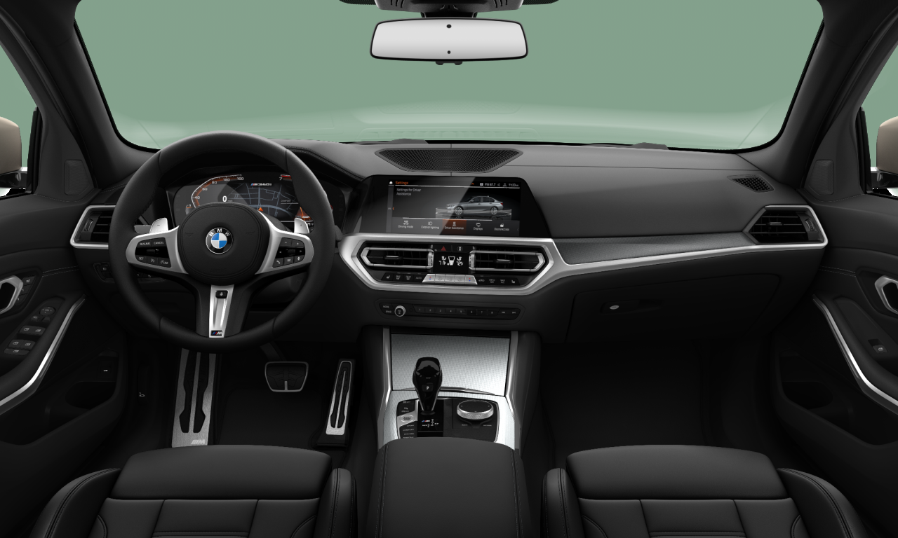 Interior of BMW M340i xDrive (G20), VIN WBA5U9C09LFH06508