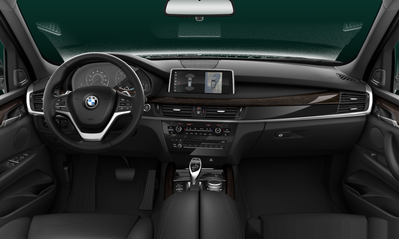 Interior of BMW X5 xDrive35d (F15), VIN 5UXKS4C58J0Z90039
