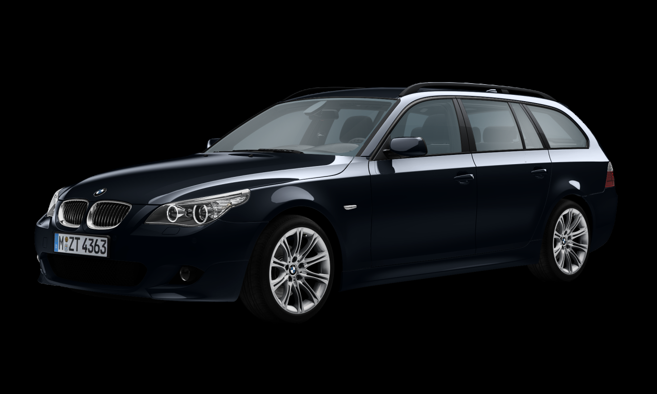 Exterior of BMW 530i (E61 (MUE)), VIN WBANK71000BL10013