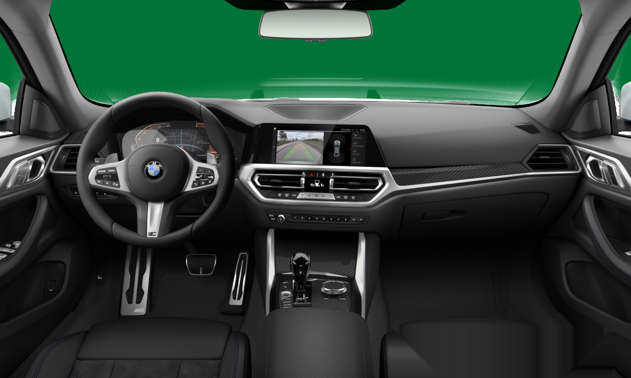 Interior of BMW 420d xDrive (G26), VIN WBA31AX080FM61334