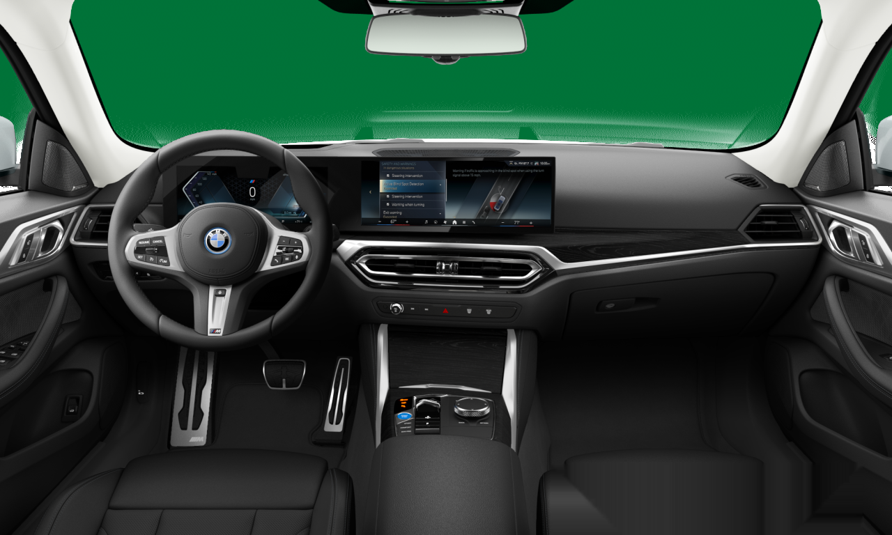 Interior of BMW i4 eDrive40 (G26), VIN WBY73AW06RFS17418