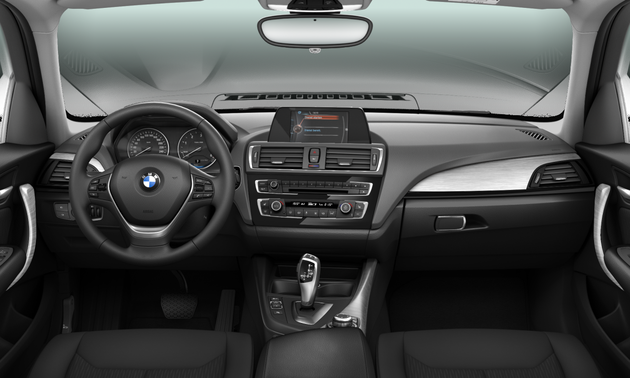 Interior of BMW 120d (F20 (MUE)), VIN WBA1S710605D94340