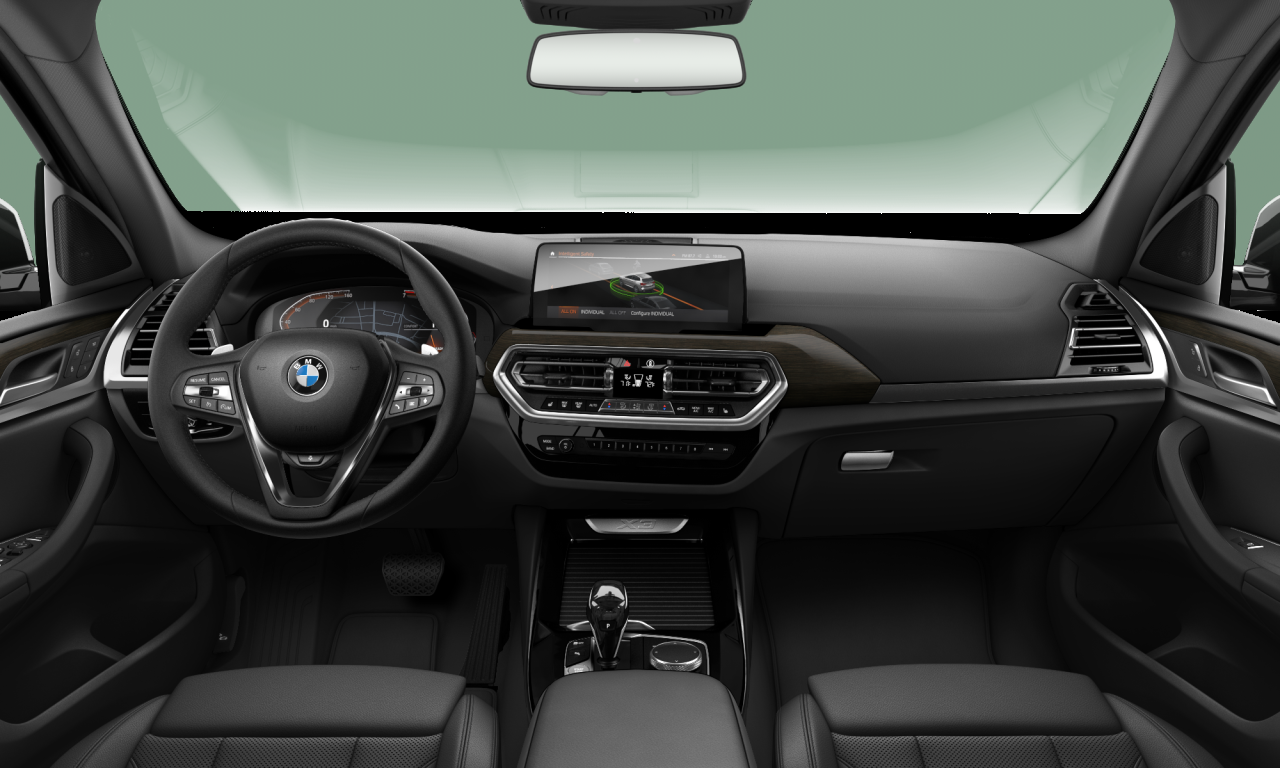 Interior of BMW X3 xDrive30i (G01 (MUE)), VIN 5UX53DP08N9N25061