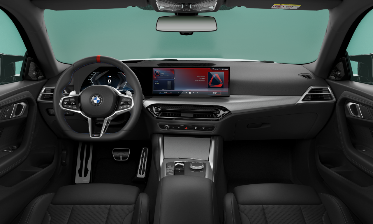 Interior of BMW M240i xDrive (G42), VIN WBA51CM01V8G55808