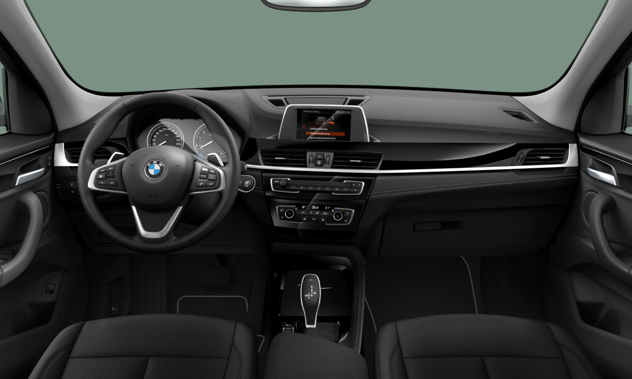 Interior of BMW X1 xDrive20i (F48 (MUE)), VIN WBA11DG06N5V32956