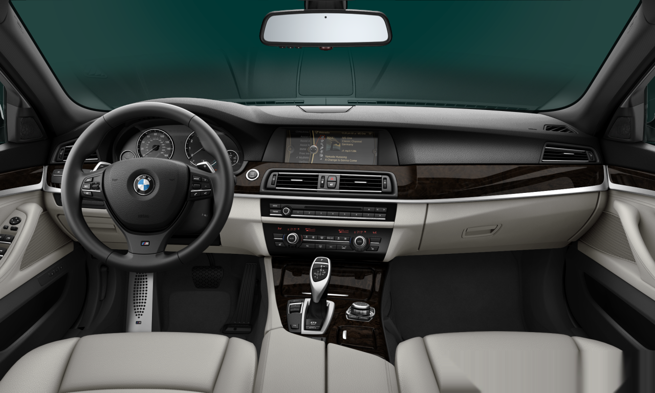 Interior of BMW 535i (F10), VIN WBAFR7C5XDC823844