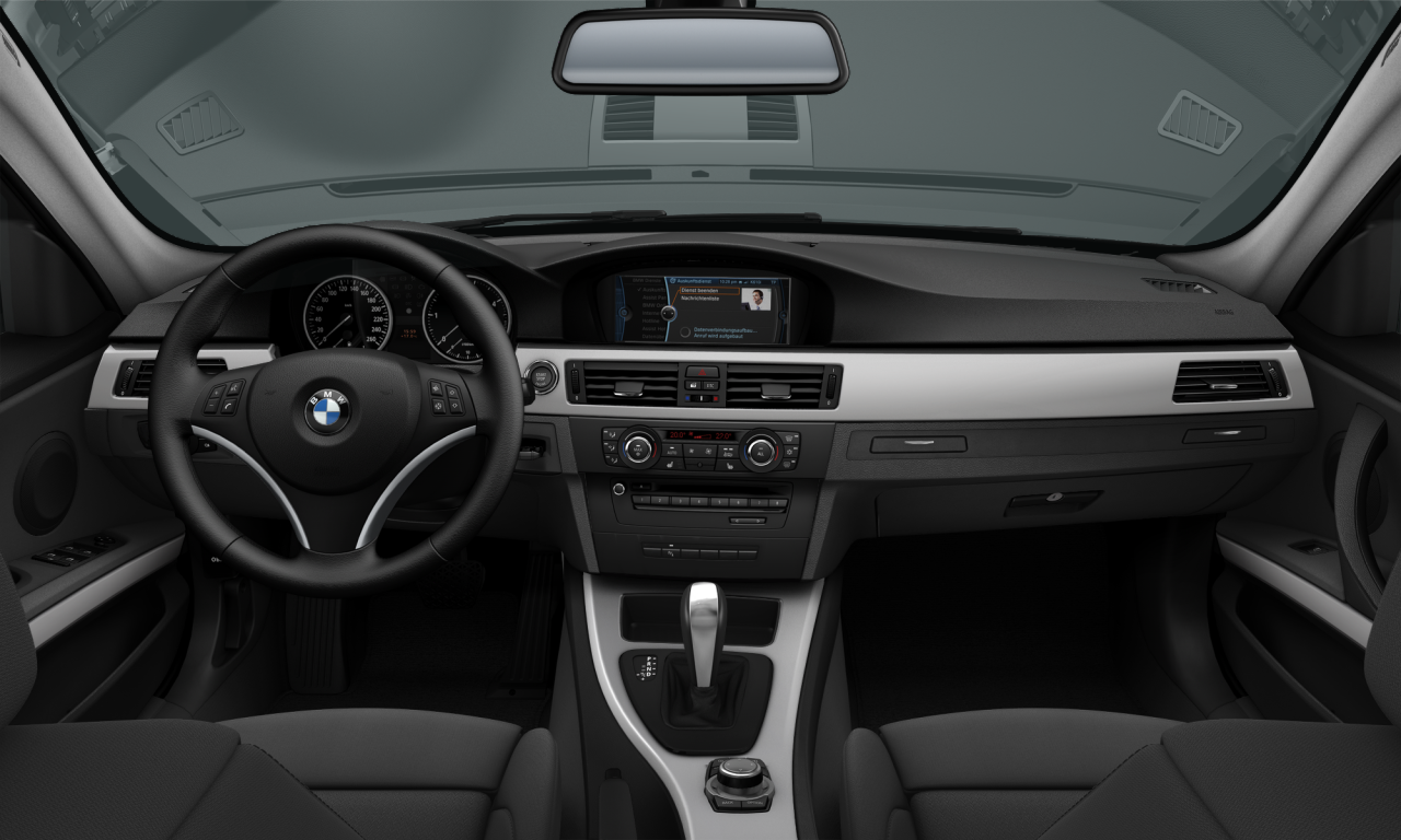Interior of BMW 320d (E91 (MUE)), VIN WBAUY11090A909134