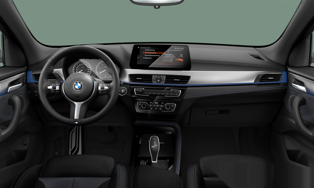 Interior of BMW X1 xDrive25d (F48 (MUE)), VIN WBAJJ310705P43059