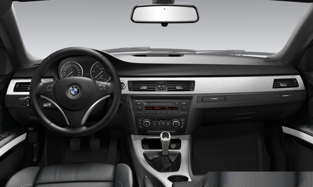 Interior of BMW 320d (E93 (MUE)), VIN WBADY310XAE244248