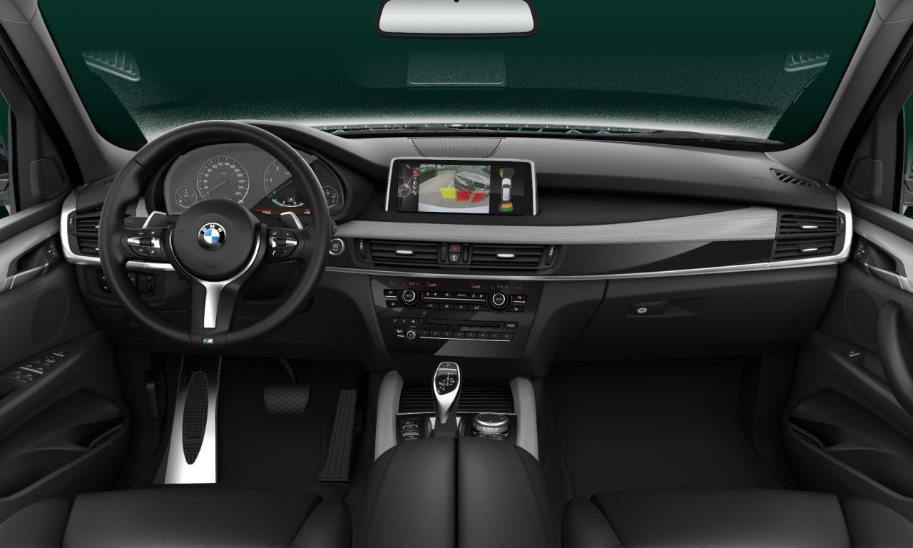 Interior of BMW X5 xDrive30d (F15), VIN WBAKS410200H55174