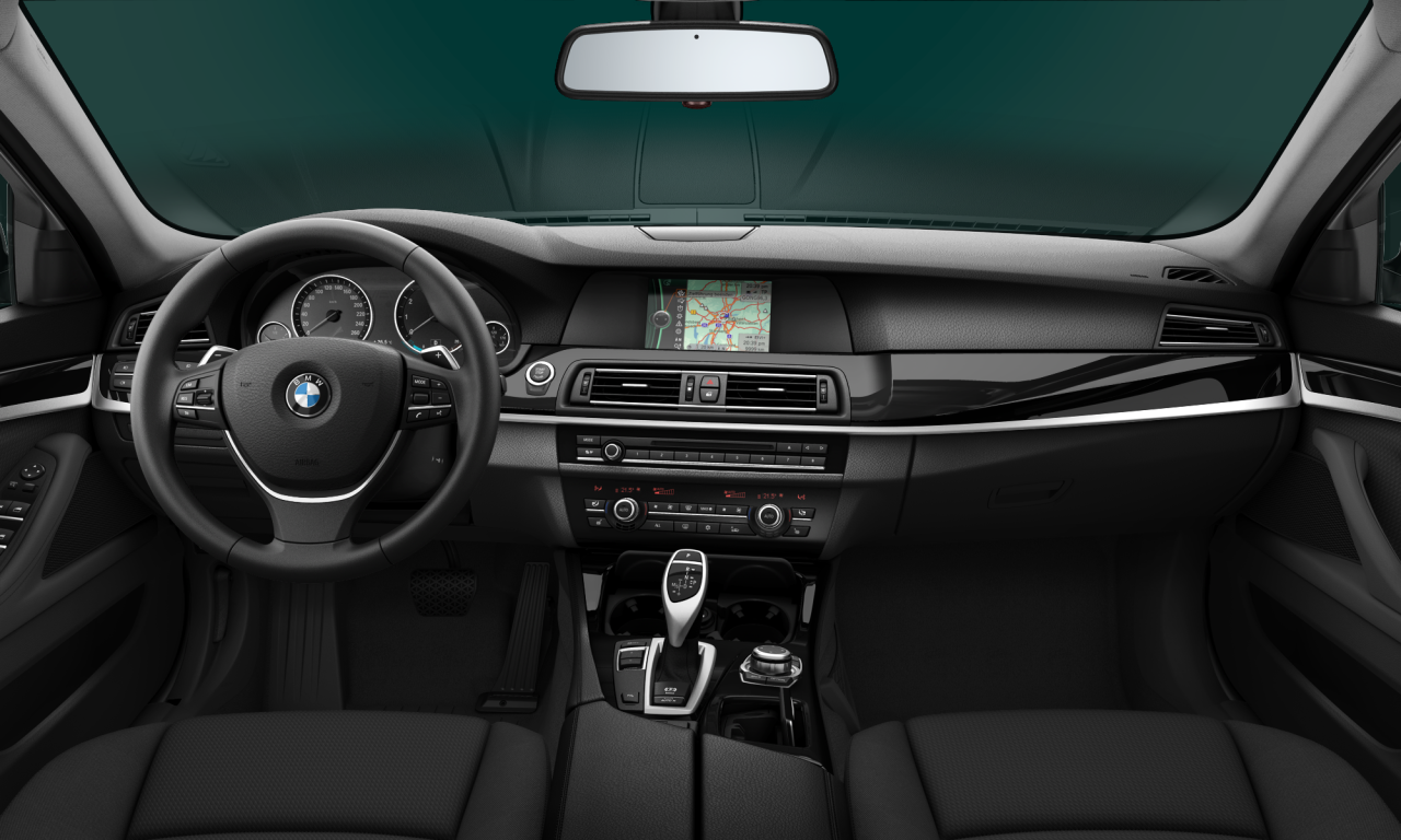 Interior of BMW 535i (F10), VIN WBAFR71090C541986