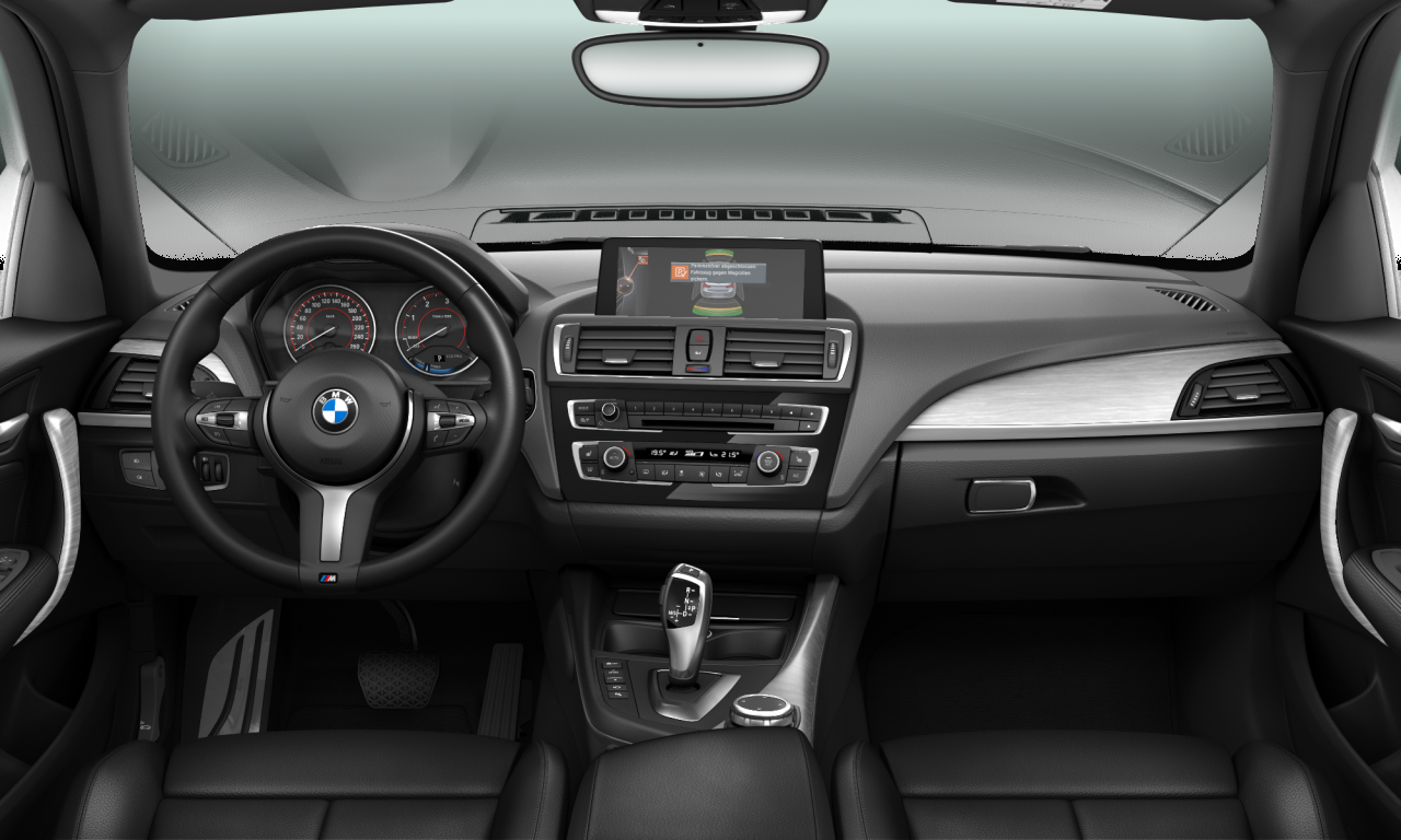 Interior of BMW 118d (F20 (MUE)), VIN WBA1S510005D26586