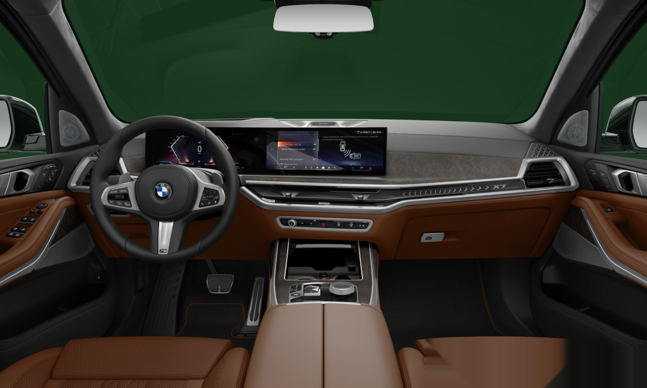 Interior of BMW X7 xDrive40i (G07 (MUE)), VIN 5UX23EM00T9130964