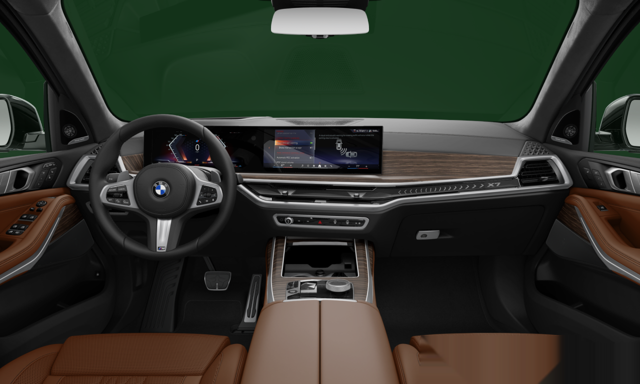 Interior of BMW X7 xDrive40i (G07 (MUE)), VIN 5UX23EM01R9S96838
