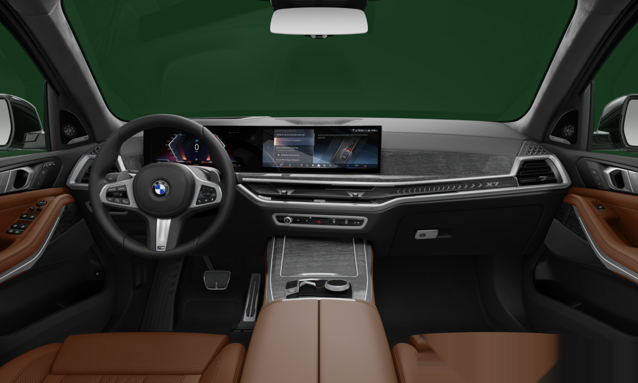 Interior of BMW X7 xDrive40i (G07 (MUE)), VIN 5UX23EM05P9P32667