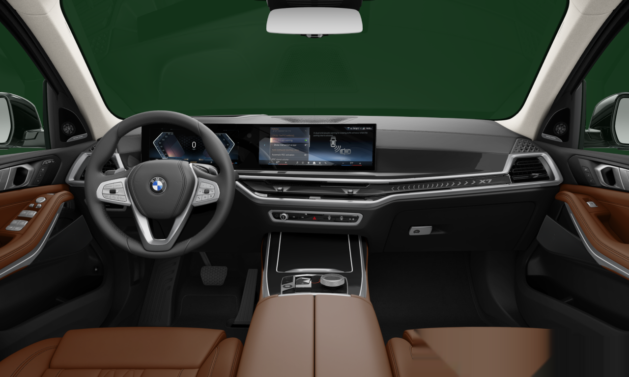 Interior of BMW X7 xDrive40i (G07 (MUE)), VIN 5UX23EM05R9U96430