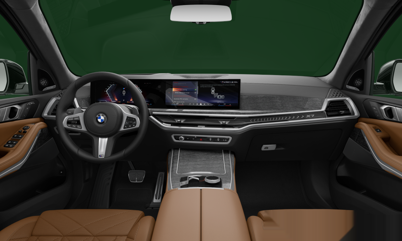 Interior of BMW X7 xDrive40i (G07 (MUE)), VIN 5UX23EM05T9210714