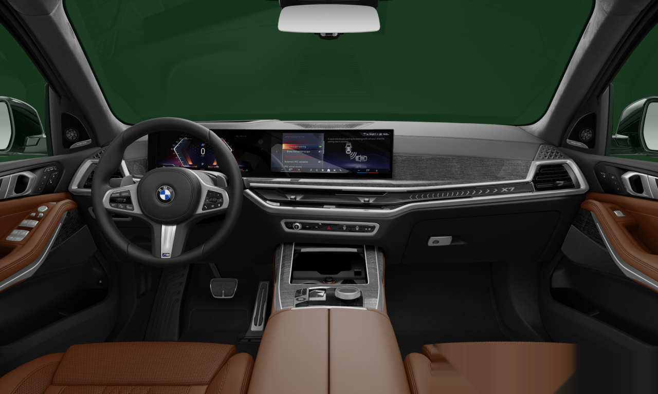 Interior of BMW X7 xDrive40i (G07 (MUE)), VIN 5UX23EM06S9Z62730