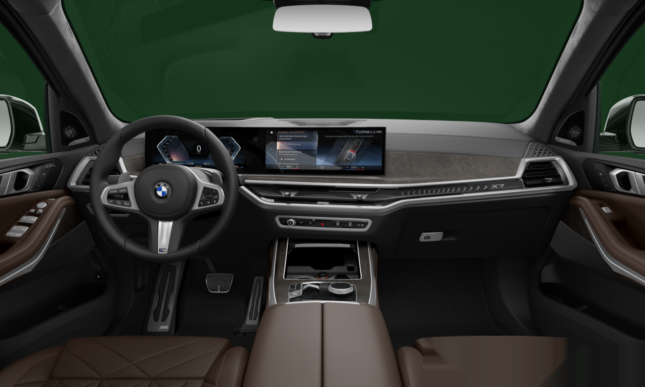 Interior of BMW X7 xDrive40i (G07 (MUE)), VIN 5UX23EM07P9P26983
