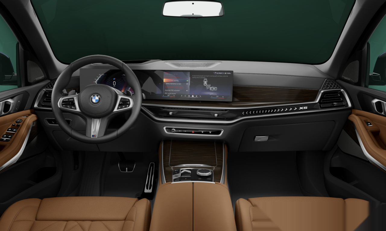 Interior of 2025 BMW X5 xDrive40i (G05 (MUE)), VIN 5UX23EU04T9170531