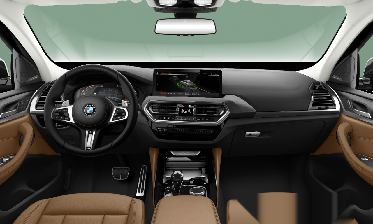 Interior of BMW X4 xDrive30i (G02 (MUE)), VIN 5UX33DT01P9R66241