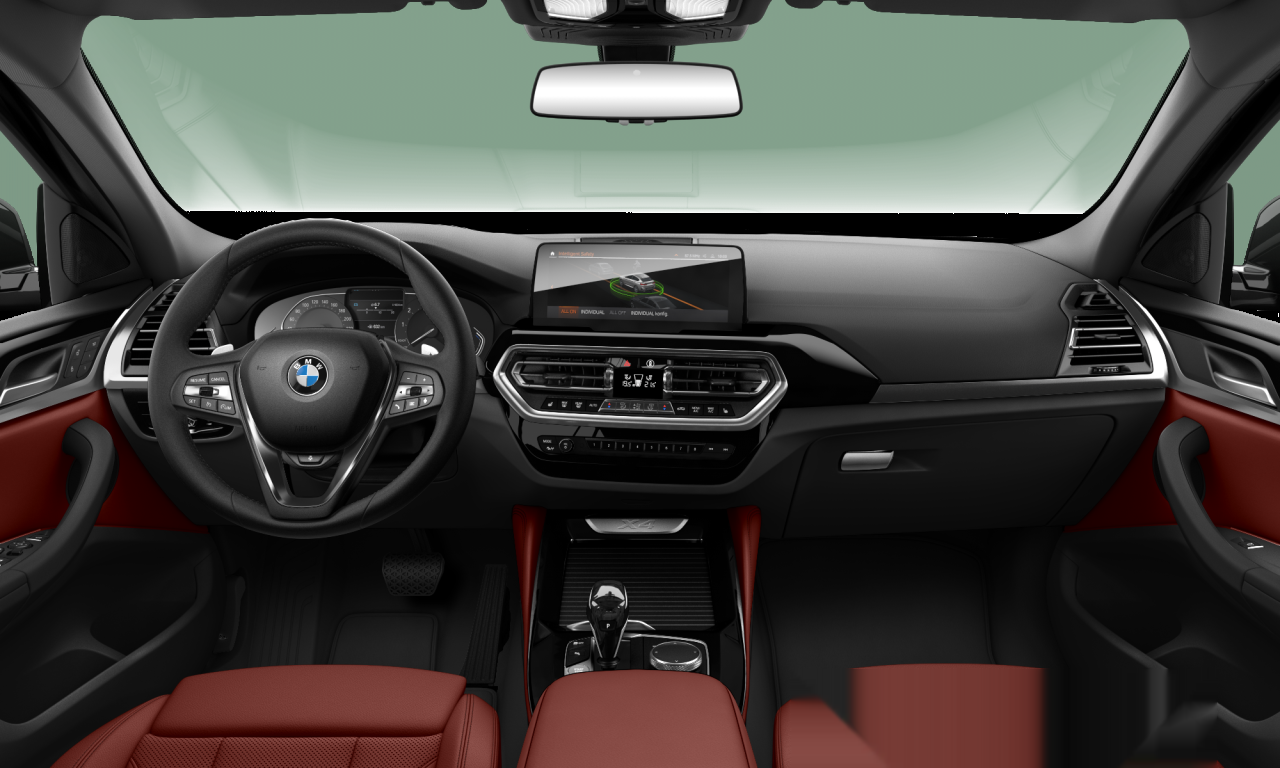 Interior of BMW X4 xDrive30i (G02 (MUE)), VIN 5UX33DT04N9K79655