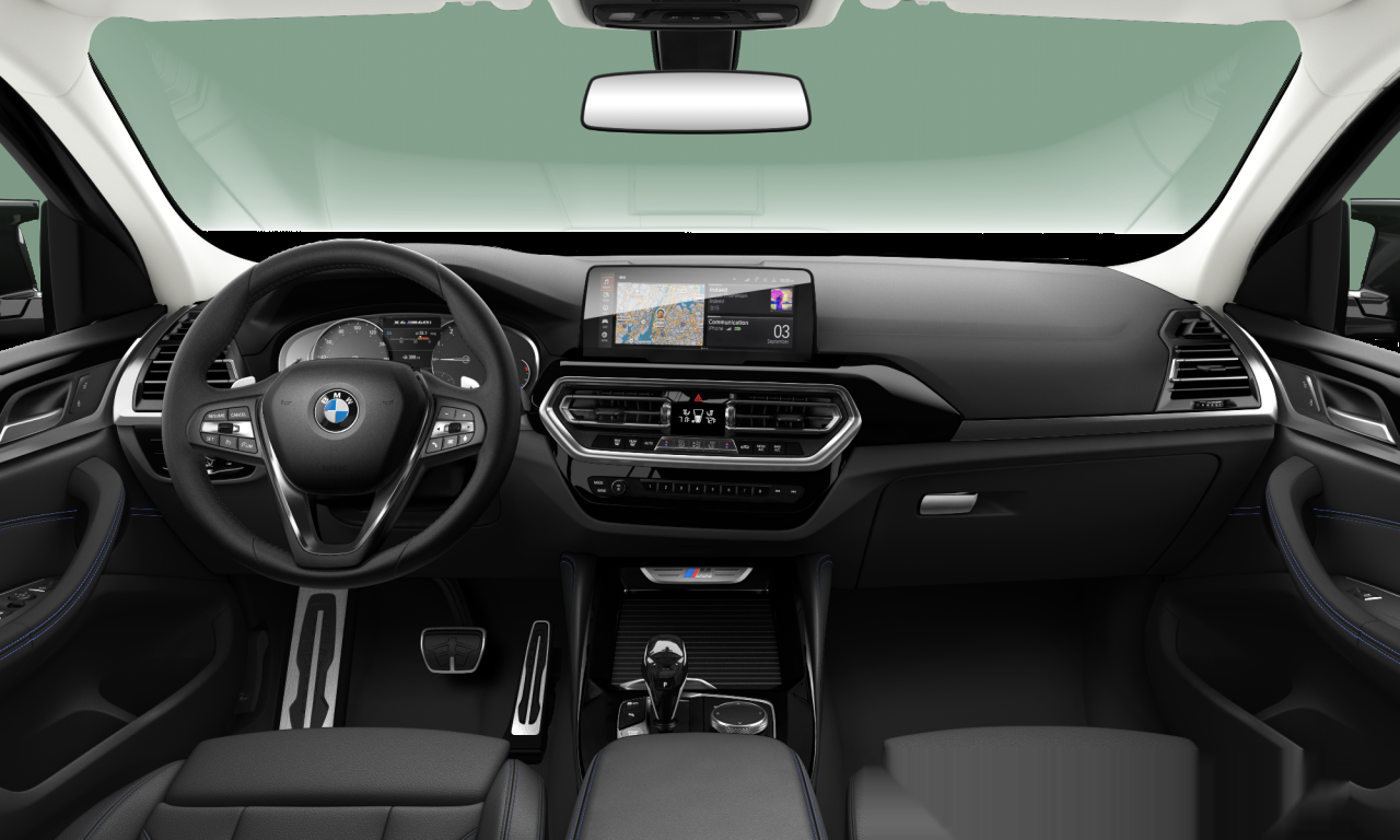 Interior of BMW X4 M40i (G02 (MUE)), VIN 5UX43DT04R9U47661