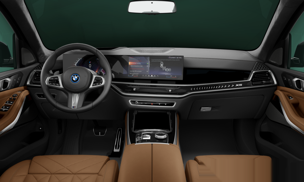 Interior of BMW X5 xDrive50e (G05 (MUE)), VIN 5UX43EU02S9X83822