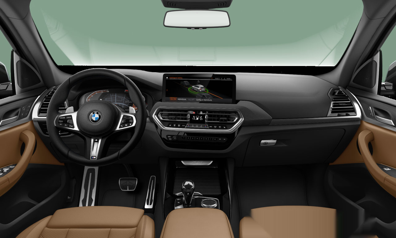 Interior of BMW X3 xDrive30i (G01 (MUE)), VIN 5UX53DP00N9K09413