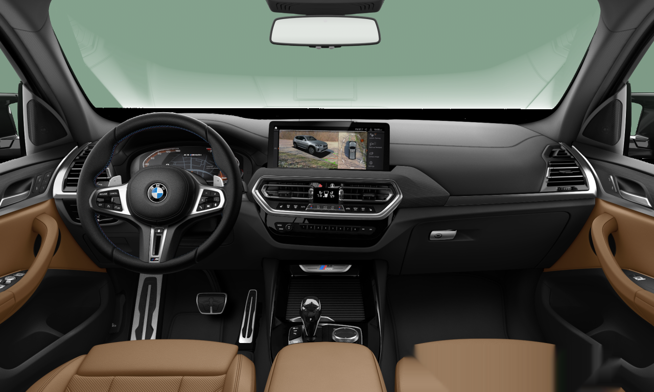 Interior of BMW X3 M40i (G01 (MUE)), VIN 5UX83DP07R9T79688
