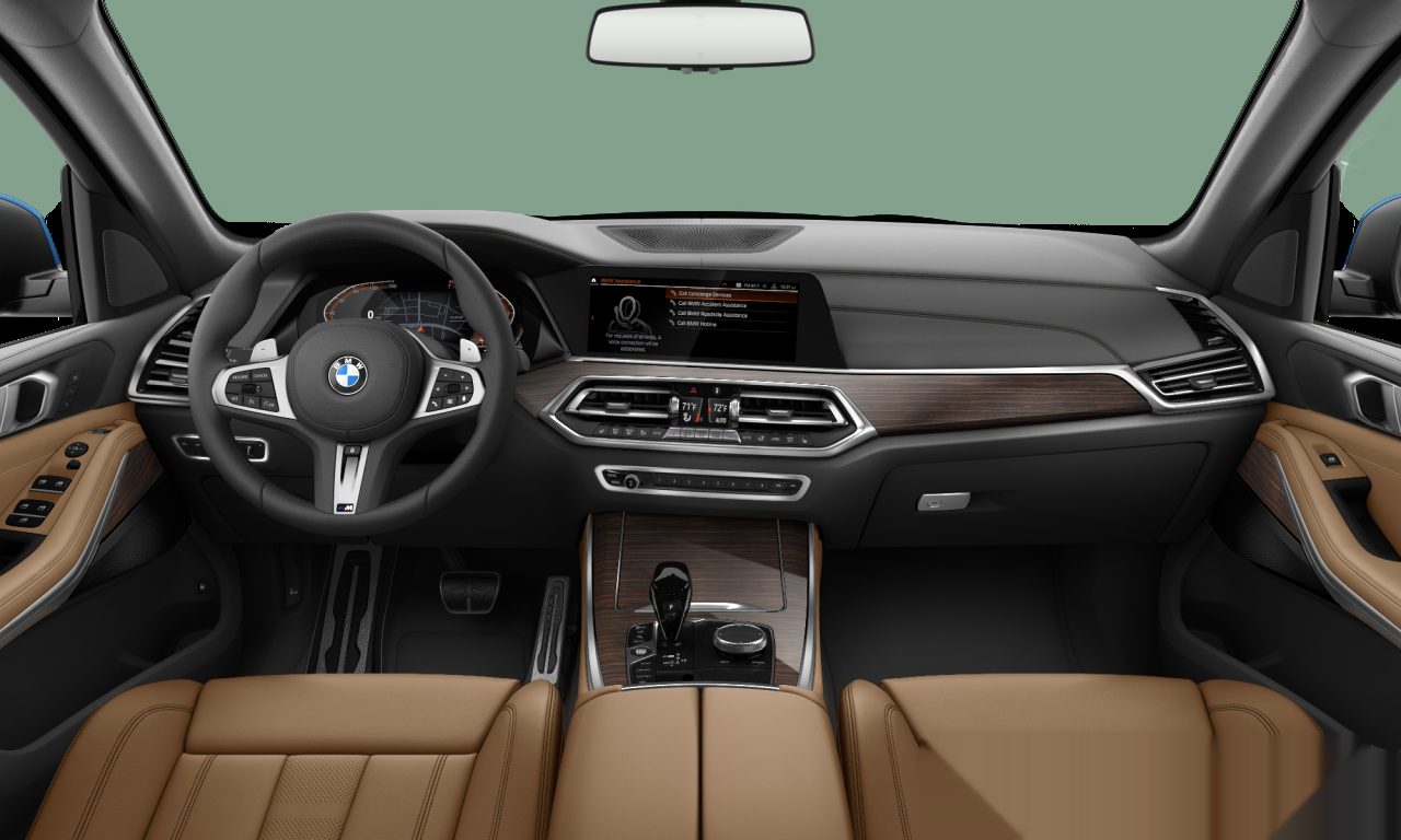 Interior of 2020 BMW X5 xDrive40i (G05), VIN 5UXCR6C04M9F25423