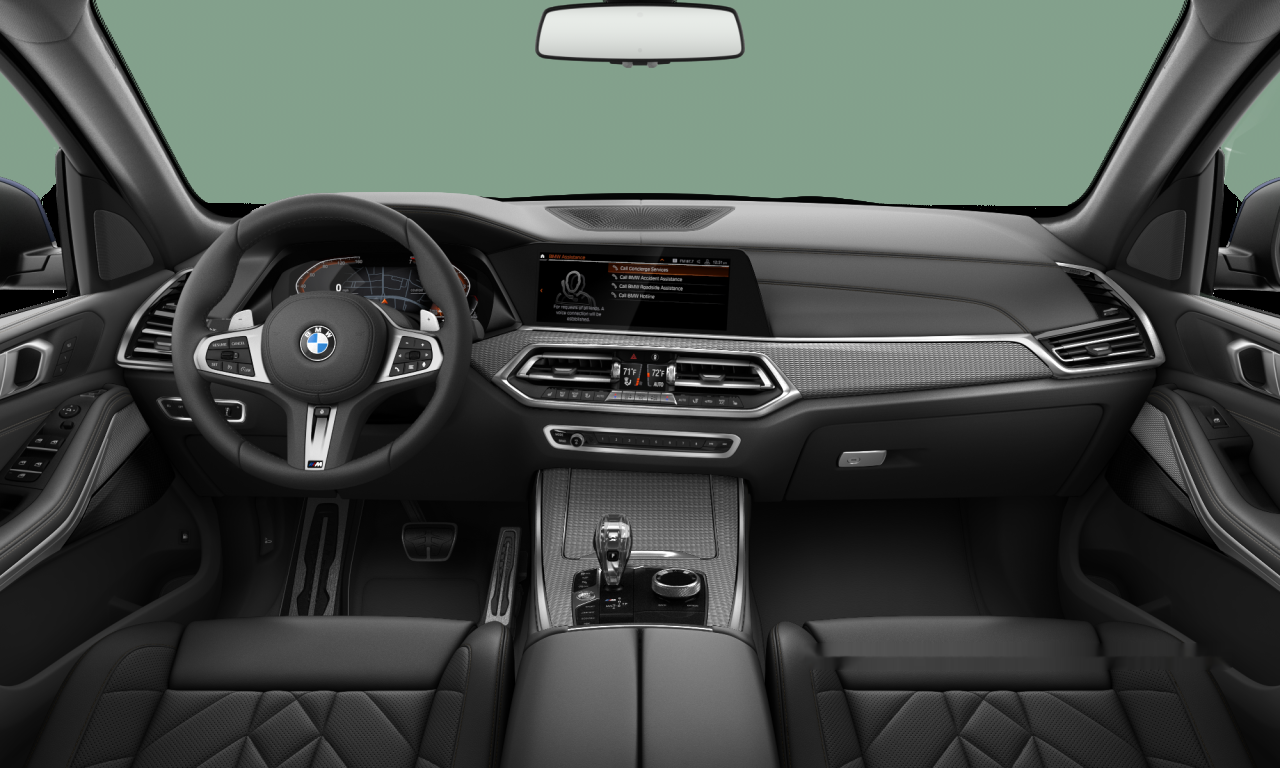 Interior of BMW X5 xDrive40i (G05), VIN 5UXCR6C07P9N61995