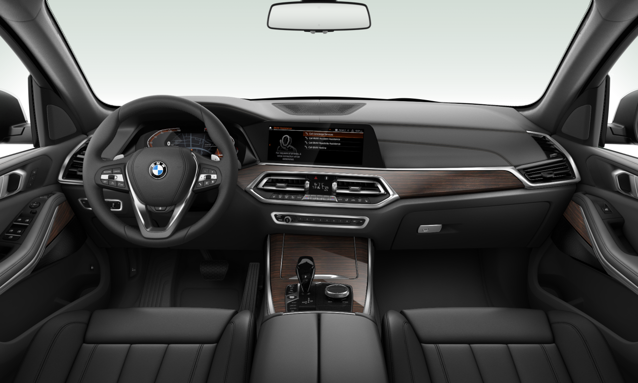 Interior of BMW X5 xDrive40i (G05), VIN 5UXCR6C0XM9E78527