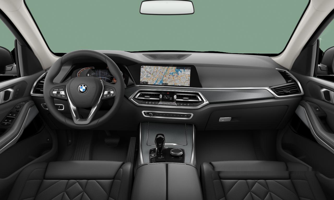 Interior of BMW X5 xDrive40i (Sports Activity Vehicle (5 Doors)), VIN 5UXCR6C0XP9R85140
