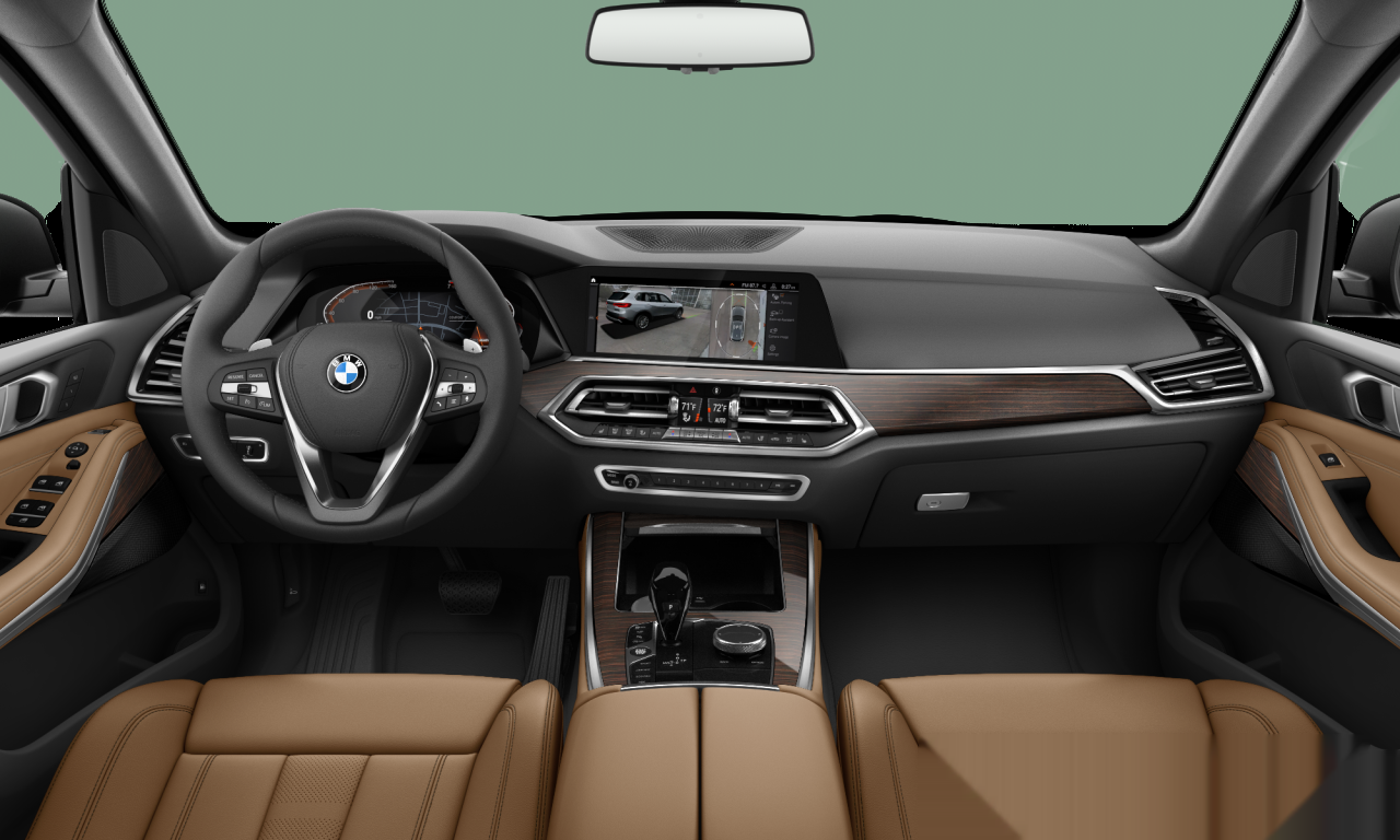 Interior of BMW X5 xDrive40i (G05), VIN 5UXCR6C59KLL40390