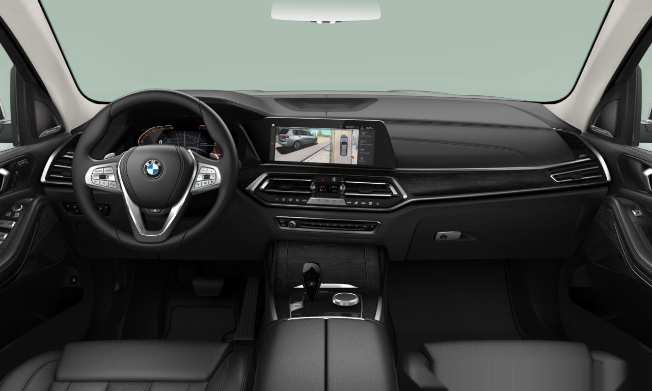 Interior of BMW X7 xDrive40i (G07), VIN 5UXCW2C04L9B36474