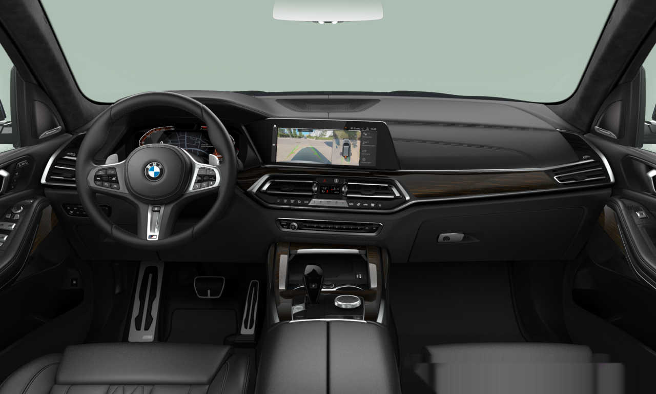 Interior of BMW X7 xDrive40i (G07), VIN 5UXCW2C52KL089651
