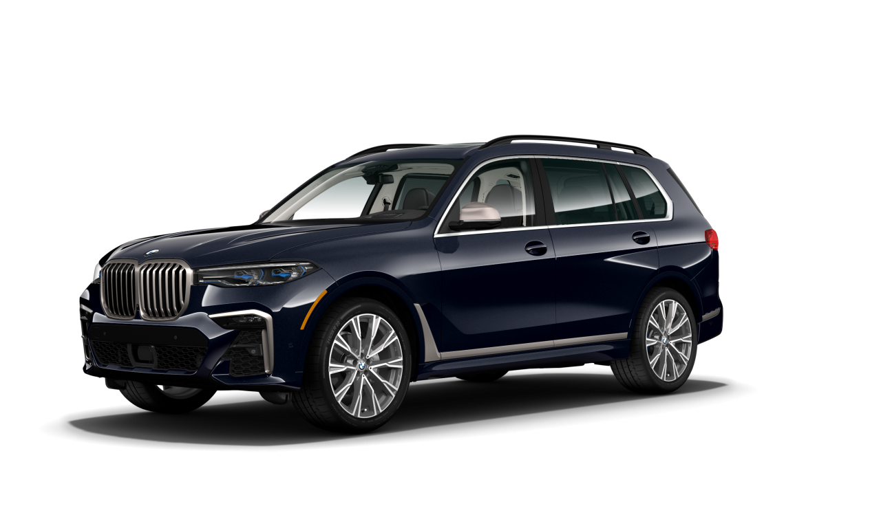 Exterior of BMW X7 M50i (G07), VIN 5UXCX6C05L9B23382