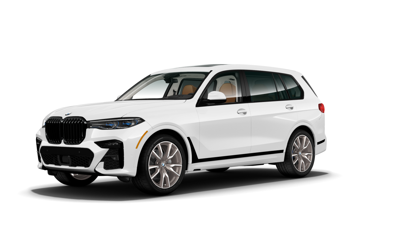 Exterior of BMW X7 M50i (G07), VIN 5UXCX6C08M9F47561