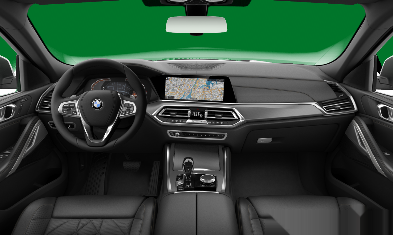 Interior of BMW X6 xDrive40i (G06), VIN 5UXCY6C08P9N58641