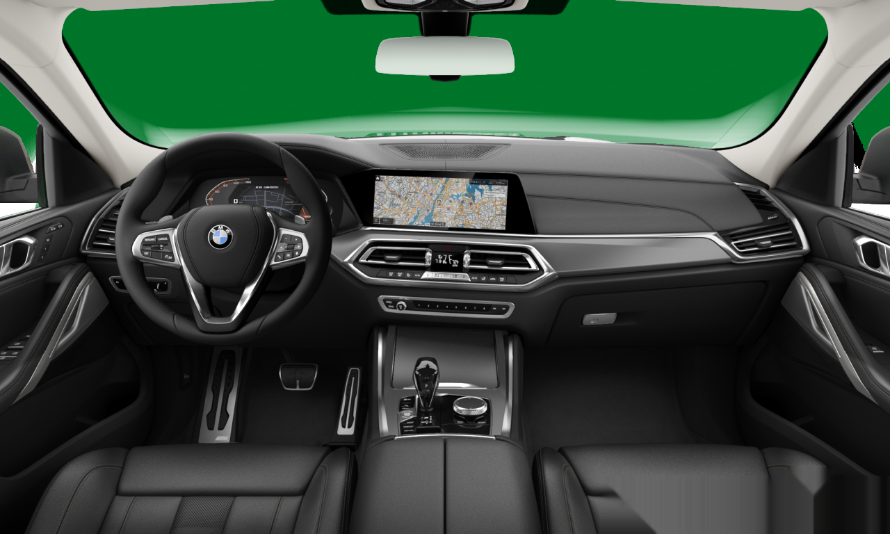 Interior of BMW X6 M50i (G06), VIN 5UXCY8C09M9F72459